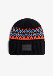 Nordic TRK Fair Isle Beanie Navy