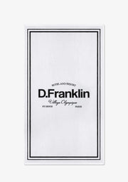 Old Money Jacquard Velour Beach Towel White