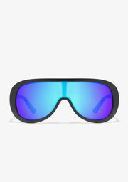 Ajax Matt Black / Blue Revo