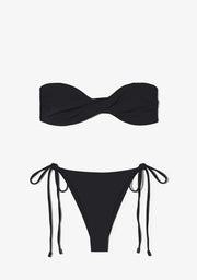 Harper Top + Lilo Bottom Black Bikini