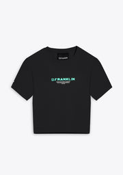 Tomorrow Cropped T-Shirt Black