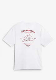 Best Pizza T-Shirt  White / Wine