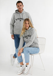 Varsity Hoodie Grey / Black