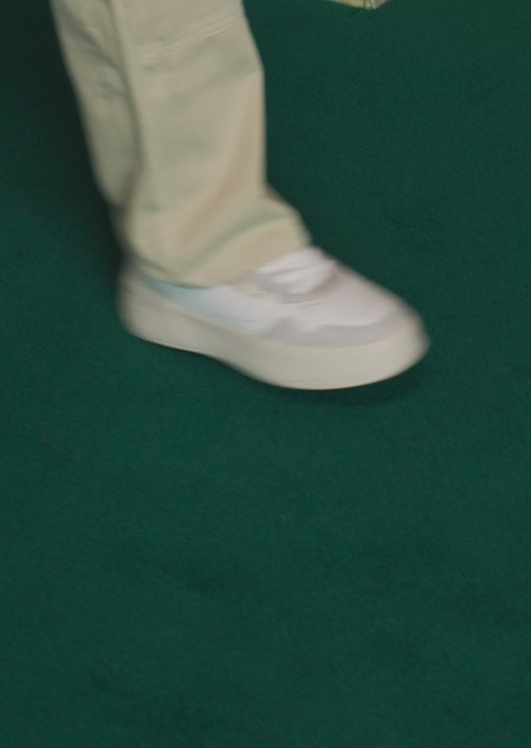 Cargar vídeo: Low Court Basic White / Rose Gold