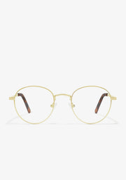 Classic Round Blue Block / Gold
