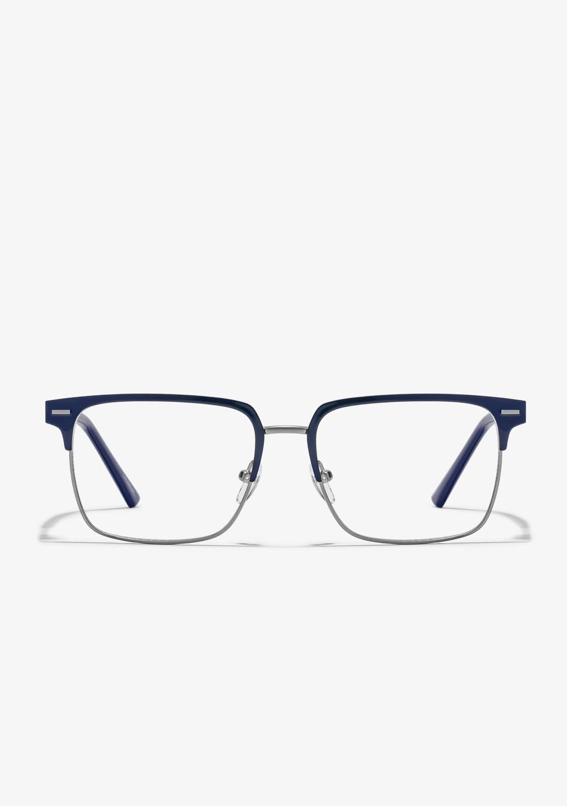 Laurent Square Blue Block Silver / Blue
