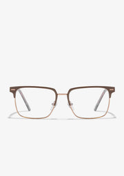 Laurent Square Blue Block Gold / Carey
