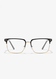 Laurent Square Blue Block Gold / Black