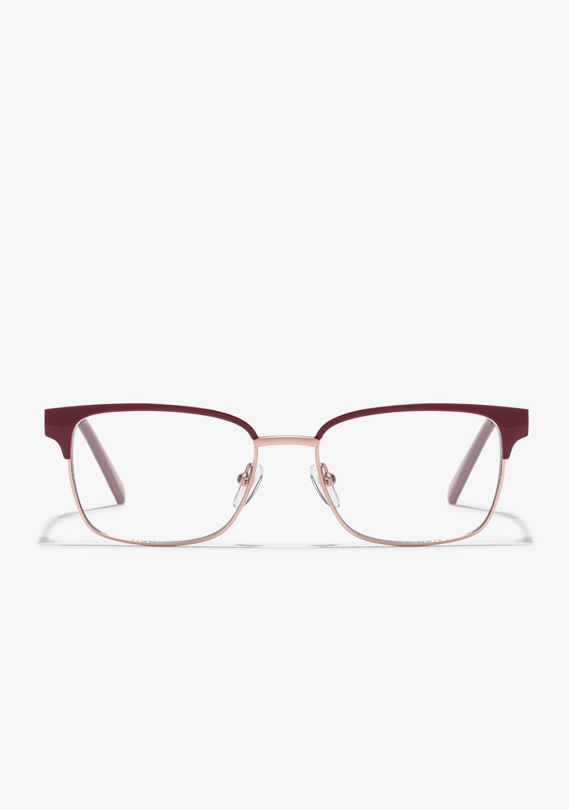 Romeo Square Blue Block Gold / Burgundy
